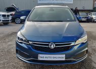 2017 VAUXHALL ASTRA 1.6 CDTI AUTO ELITE NAV VXR UNRECORDED DAMAGED SALVAGE