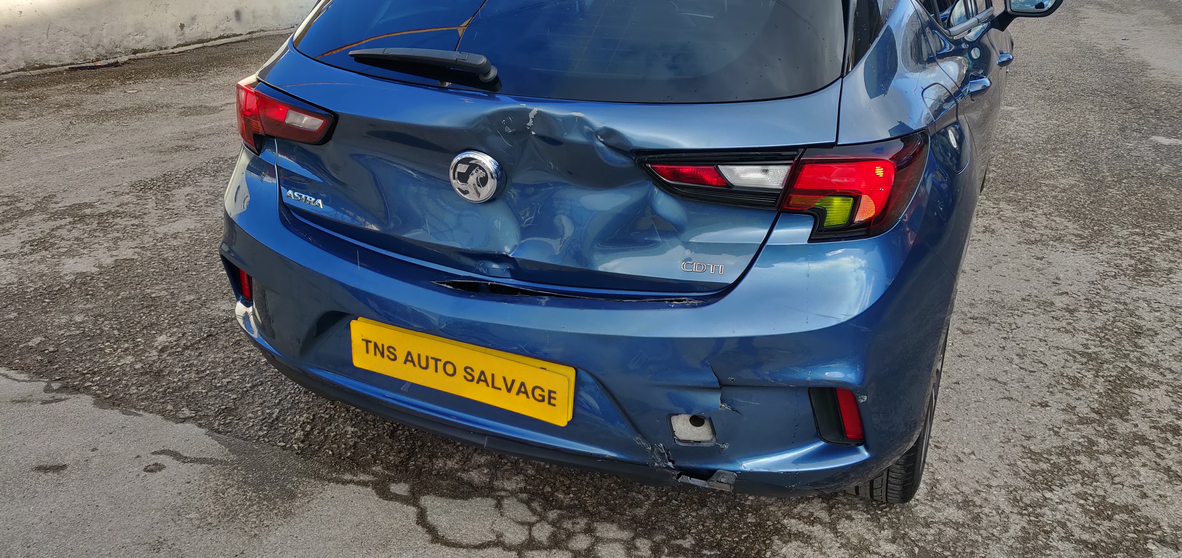 2017 VAUXHALL ASTRA 1.6 CDTI AUTO ELITE NAV VXR UNRECORDED DAMAGED SALVAGE