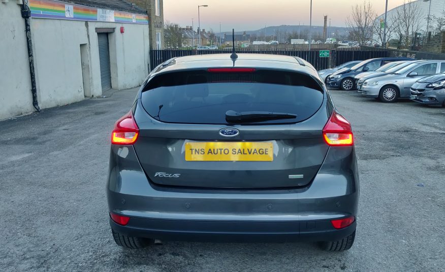 2017 67 FORD FOCUS 1.0T AUTO ZETEC EDITION UNRECORDED DAMAGED SALVAGE