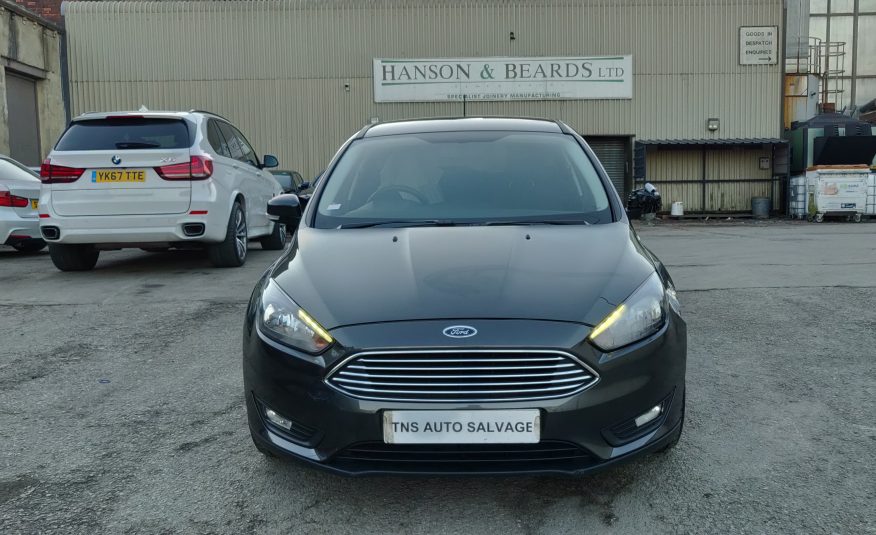 2017 67 FORD FOCUS 1.0T AUTO ZETEC EDITION UNRECORDED DAMAGED SALVAGE