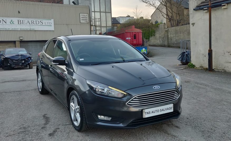 2017 67 FORD FOCUS 1.0T AUTO ZETEC EDITION UNRECORDED DAMAGED SALVAGE