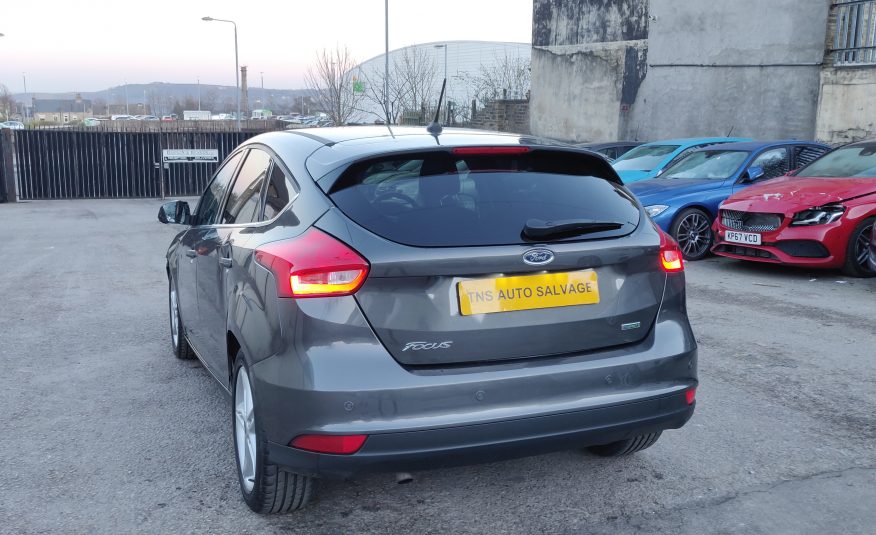 2017 67 FORD FOCUS 1.0T AUTO ZETEC EDITION UNRECORDED DAMAGED SALVAGE