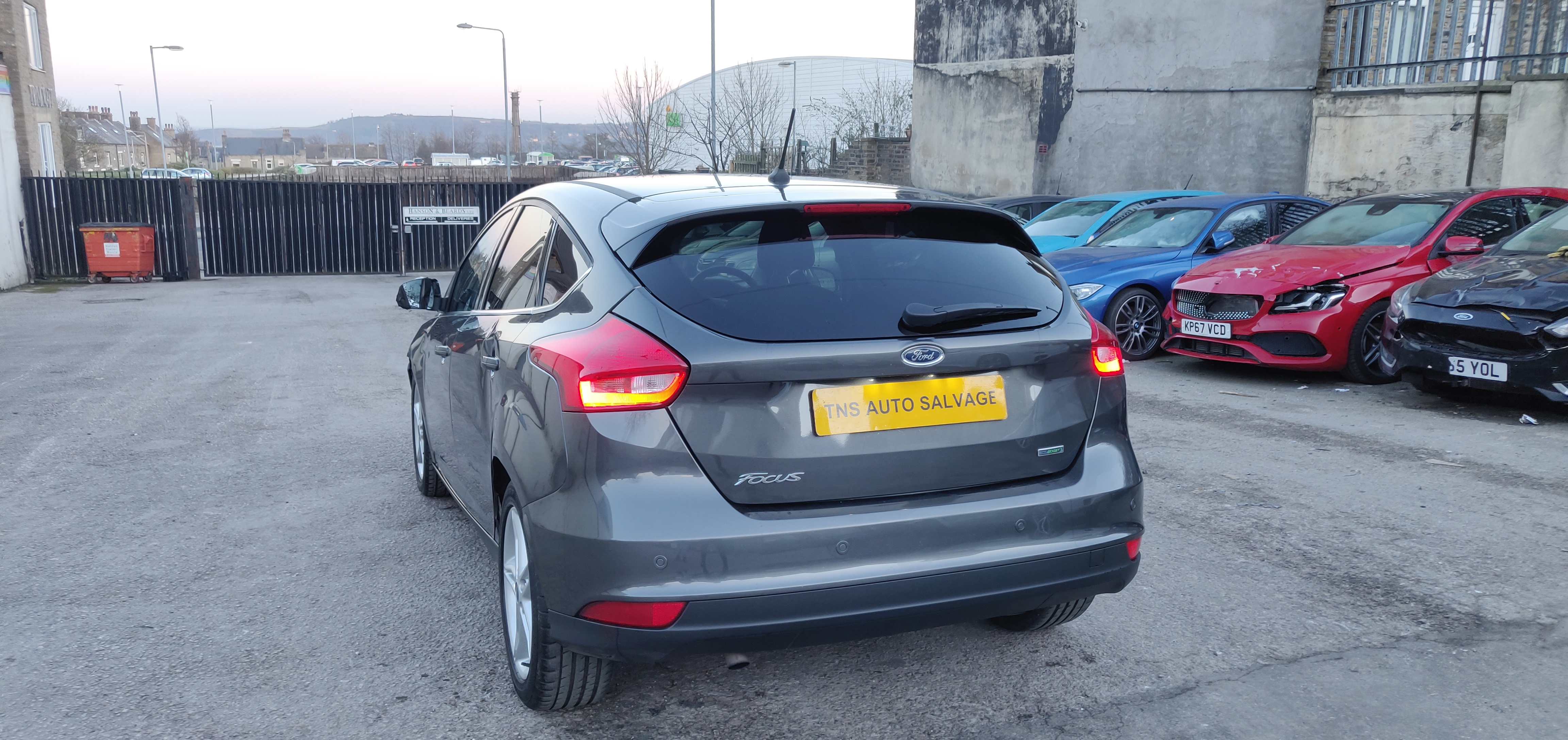 2017 67 FORD FOCUS 1.0T AUTO ZETEC EDITION UNRECORDED DAMAGED SALVAGE