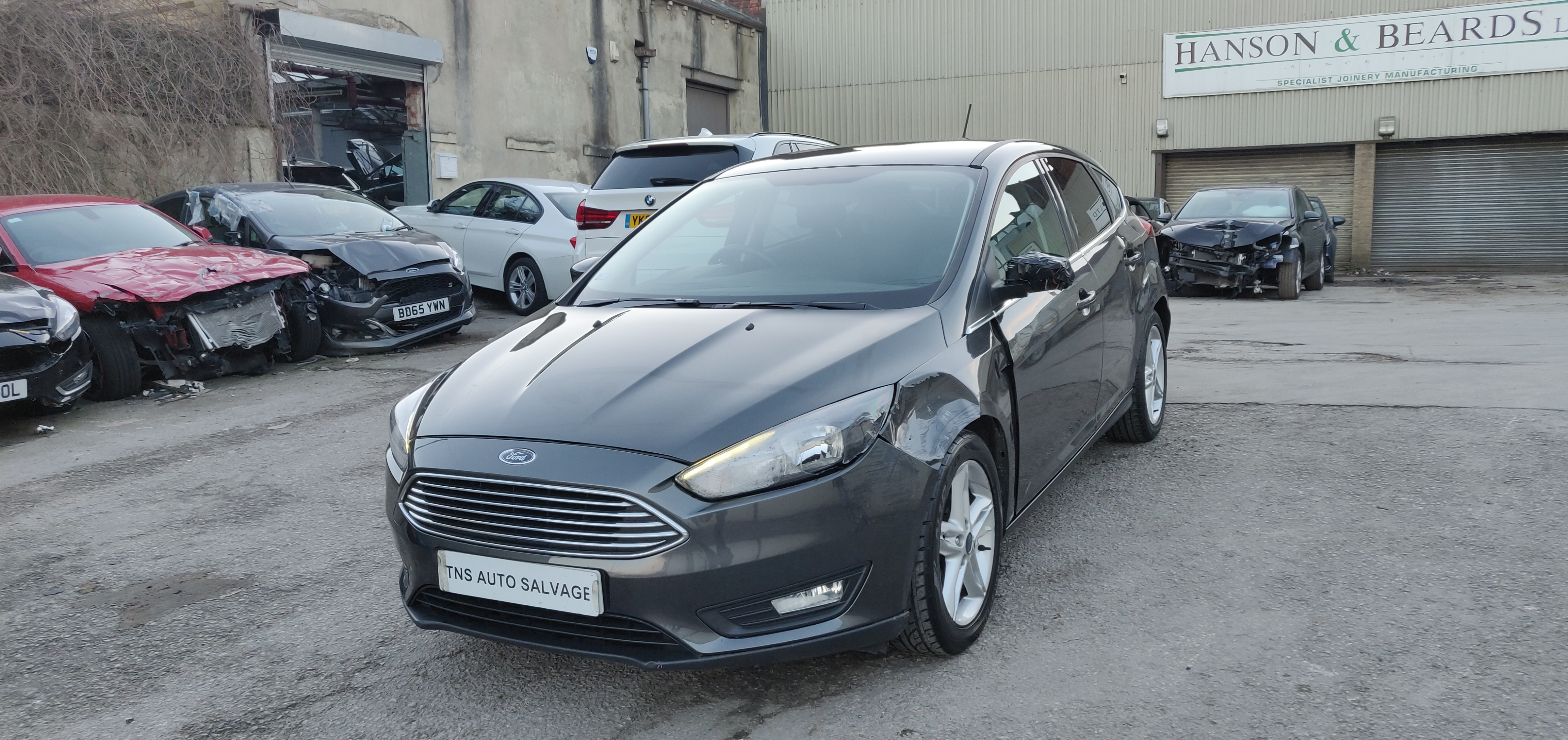 2017 67 FORD FOCUS 1.0T AUTO ZETEC EDITION UNRECORDED DAMAGED SALVAGE