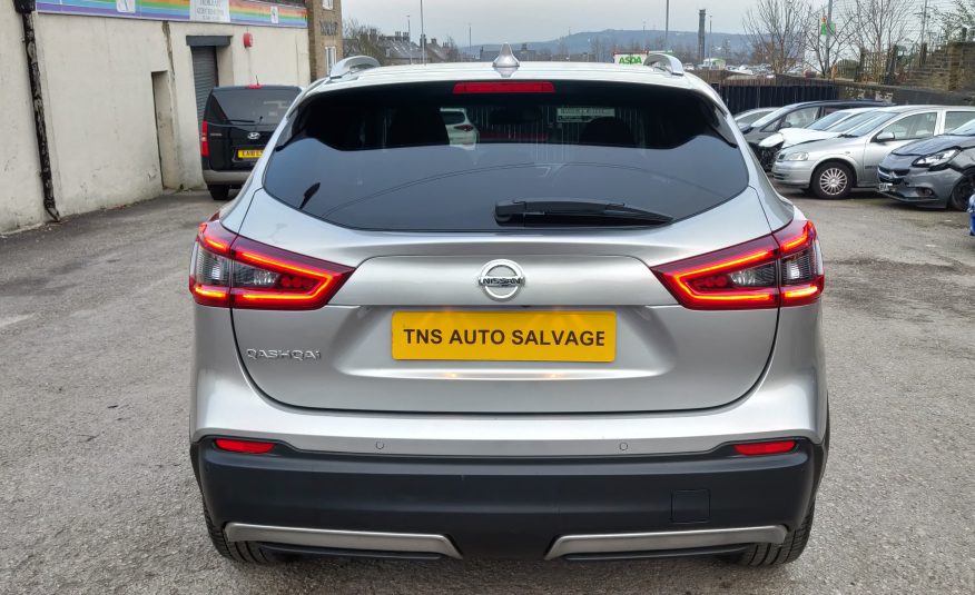 2018 18 NISSAN QASHQAI N-CONNECTA 1.2 DIG-T UNRECORDED DAMAGED SALVAGE