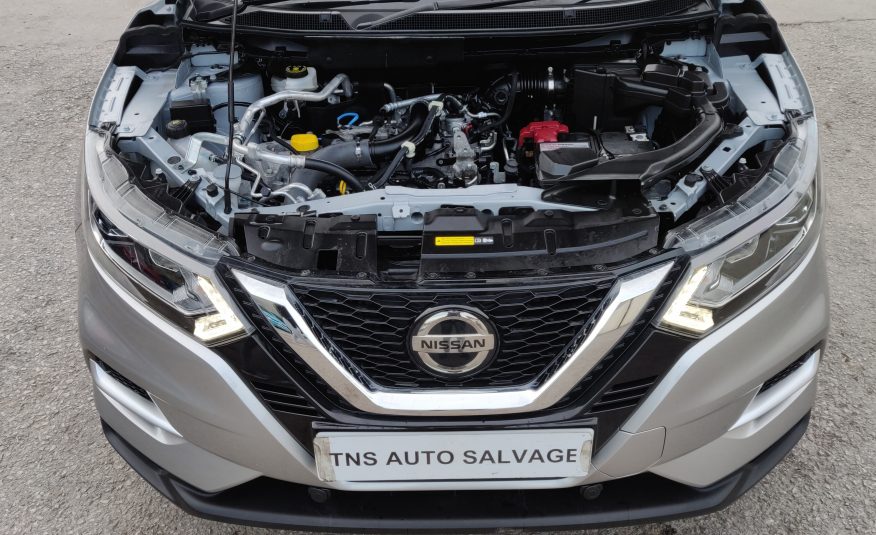 2018 18 NISSAN QASHQAI N-CONNECTA 1.2 DIG-T UNRECORDED DAMAGED SALVAGE