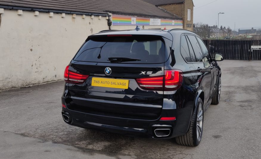 2017 67 BMW X5 30D 3.0 AUTO XDRIVE M SPORT 7 SEATER UNRECORDED DAMAGED SALVAGE