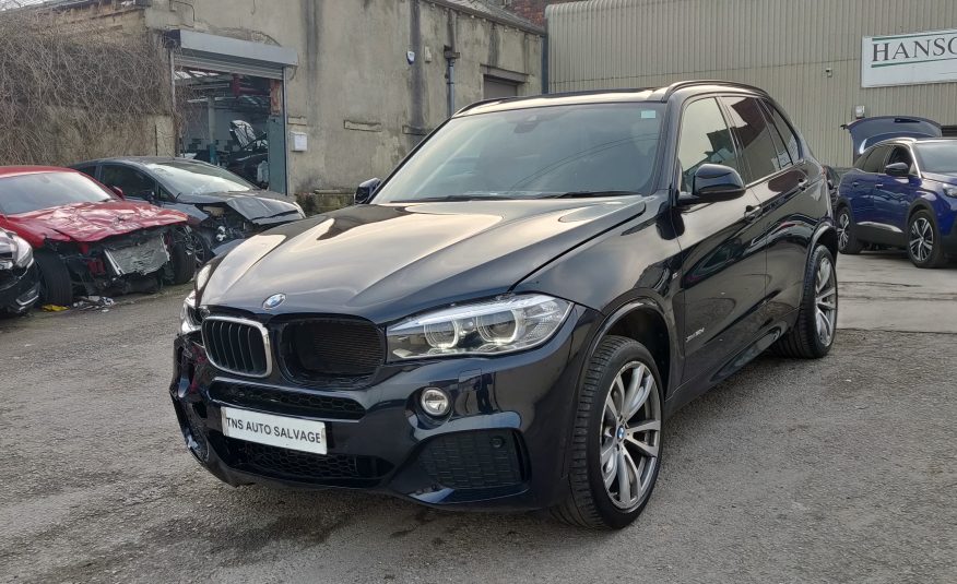 2017 67 BMW X5 30D 3.0 AUTO XDRIVE M SPORT 7 SEATER UNRECORDED DAMAGED SALVAGE