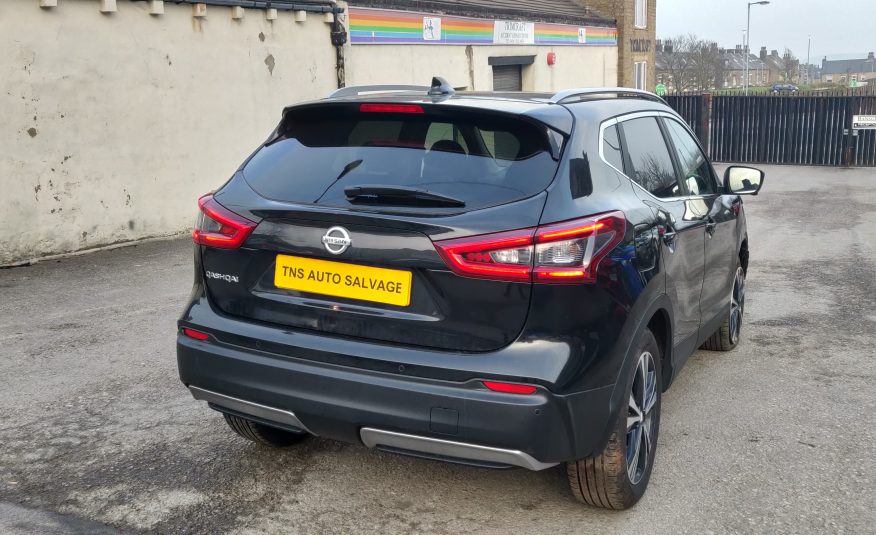 2018 NISSAN QASHQAI N-CONNECTA 1.5 DCI UNRECORDED DAMAGED SALVAGE