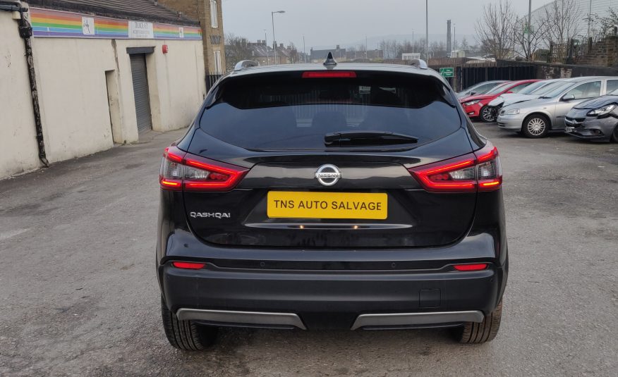 2018 NISSAN QASHQAI N-CONNECTA 1.5 DCI UNRECORDED DAMAGED SALVAGE