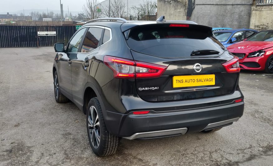 2018 NISSAN QASHQAI N-CONNECTA 1.5 DCI UNRECORDED DAMAGED SALVAGE