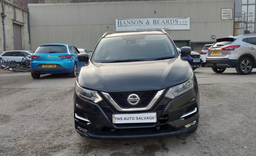 2018 NISSAN QASHQAI N-CONNECTA 1.5 DCI UNRECORDED DAMAGED SALVAGE