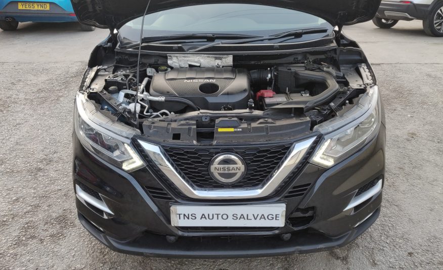 2018 NISSAN QASHQAI N-CONNECTA 1.5 DCI UNRECORDED DAMAGED SALVAGE