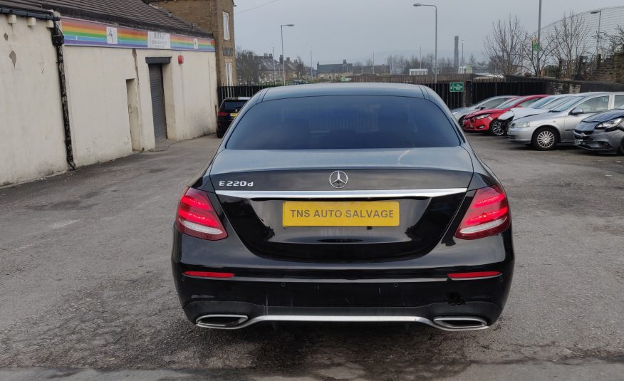 2018 MERCEDES-BENZ E CLASS E220D AMG LINE AUTO CAT N DAMAGED SALVAGE