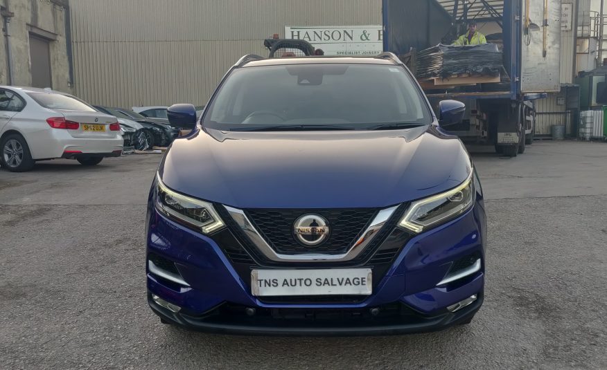 2018 18 NISSAN QASHQAI TEKNA 1.6 DCI NOT DAMAGED SALVAGE