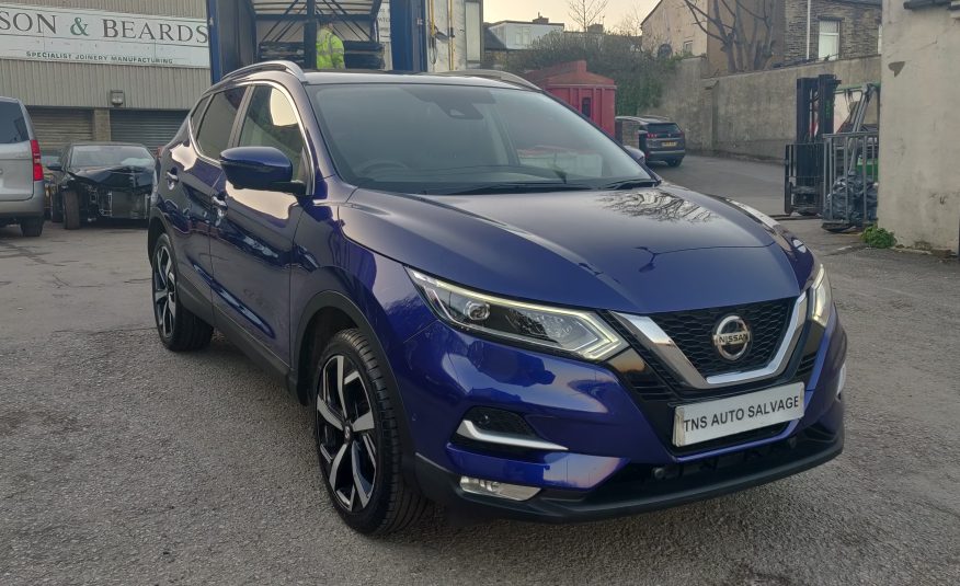 2018 18 NISSAN QASHQAI TEKNA 1.6 DCI NOT DAMAGED SALVAGE