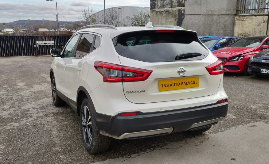 2018 68 NISSAN QASHQAI N-CONNECTA 1.5 DCI UNRECORDED DAMAGED SALVAGE