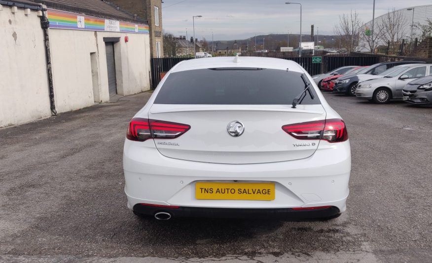 2018 18 VAUXHALL INSIGNIA GS 2.0 TD SRI VX-LINE NAV UNRECORDED DAMAGED SALVAGE