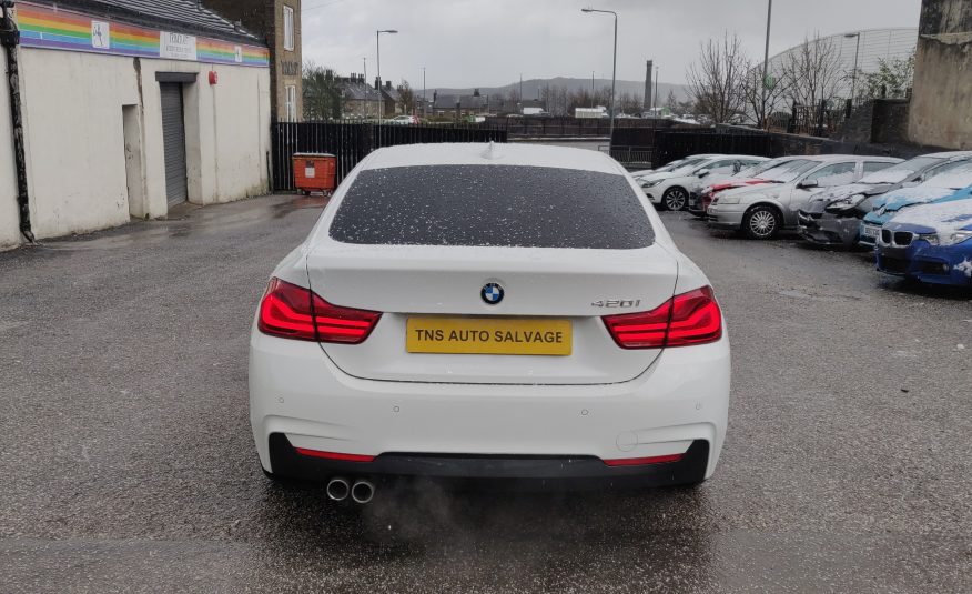 2018 68 BMW 4 SERIES 420i M SPORT AUTO GRAN COUPE UNRECORDED DAMAGED SALVAGE