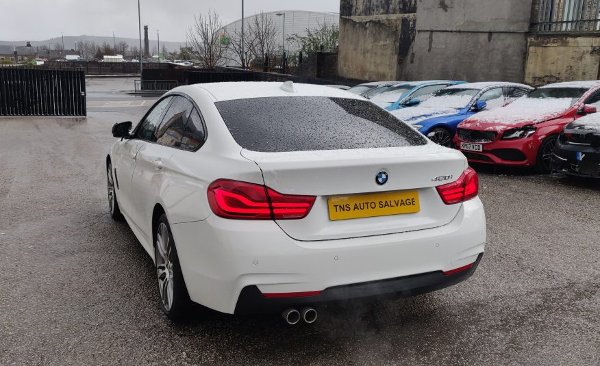 2018 68 BMW 4 SERIES 420i M SPORT AUTO GRAN COUPE UNRECORDED DAMAGED SALVAGE