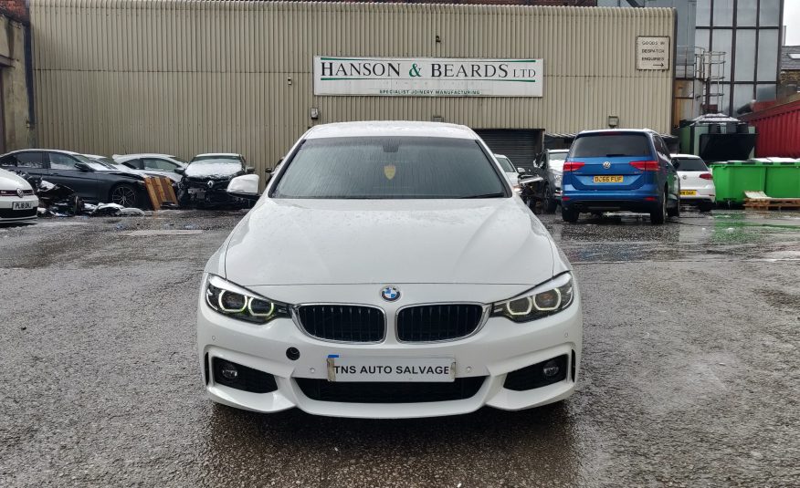 2018 68 BMW 4 SERIES 420i M SPORT AUTO GRAN COUPE UNRECORDED DAMAGED SALVAGE