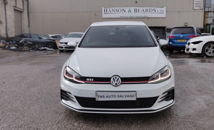 2018 18 VOLKSWAGEN GOLF GTI DSG AUTO TSi 227HP MK 7.5 UNRECORDED DAMAGED SALVAGE