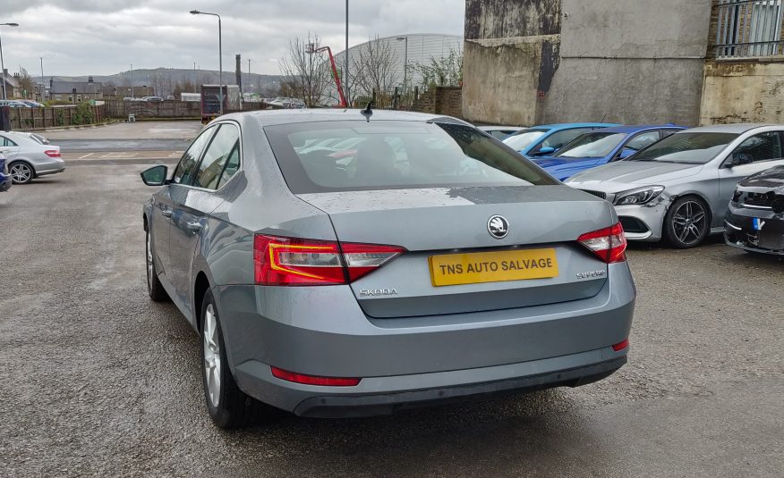 2017 SKODA SUPERB SE 1.6 TDI UNRECORDED DAMAGED SALVAGE