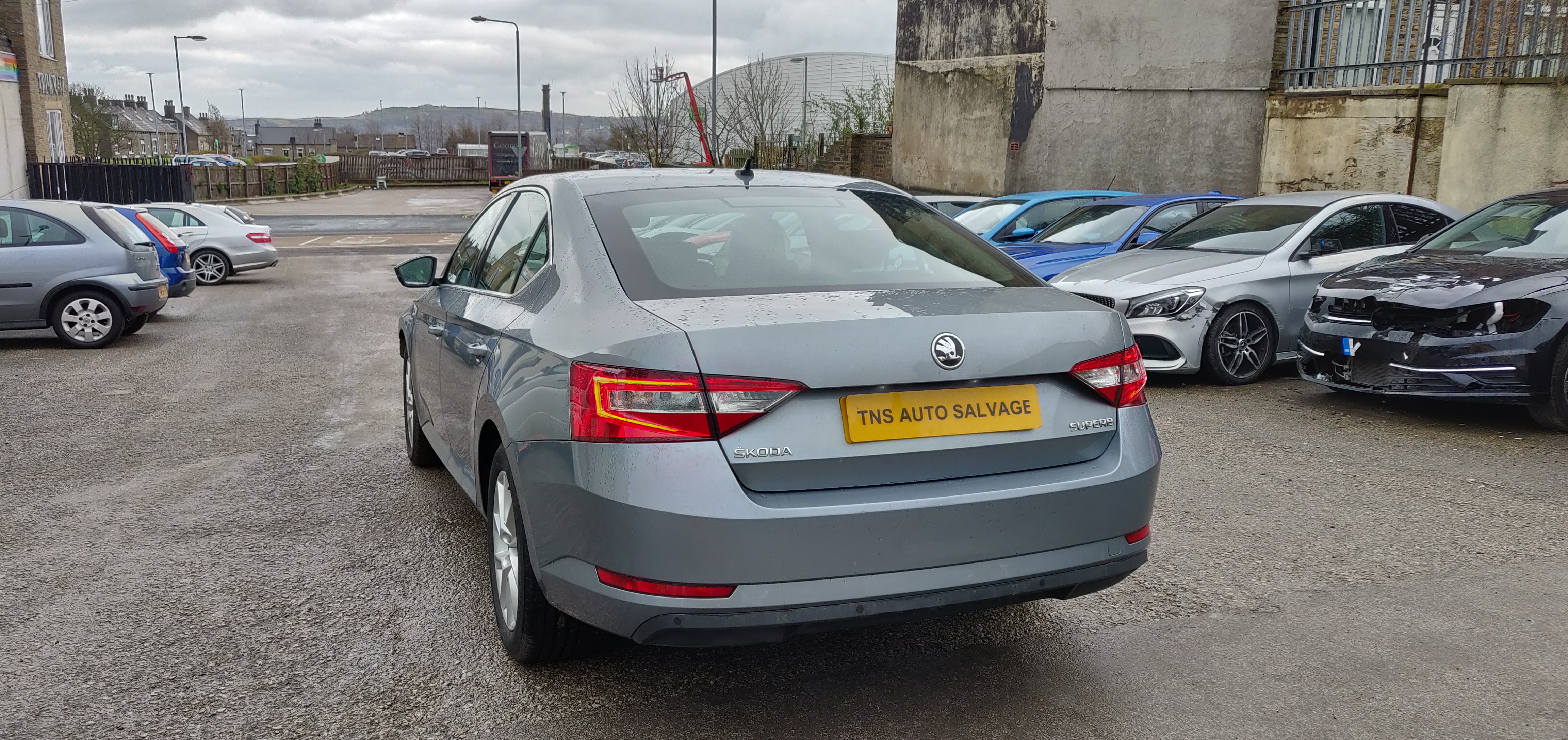 2017 SKODA SUPERB SE 1.6 TDI UNRECORDED DAMAGED SALVAGE