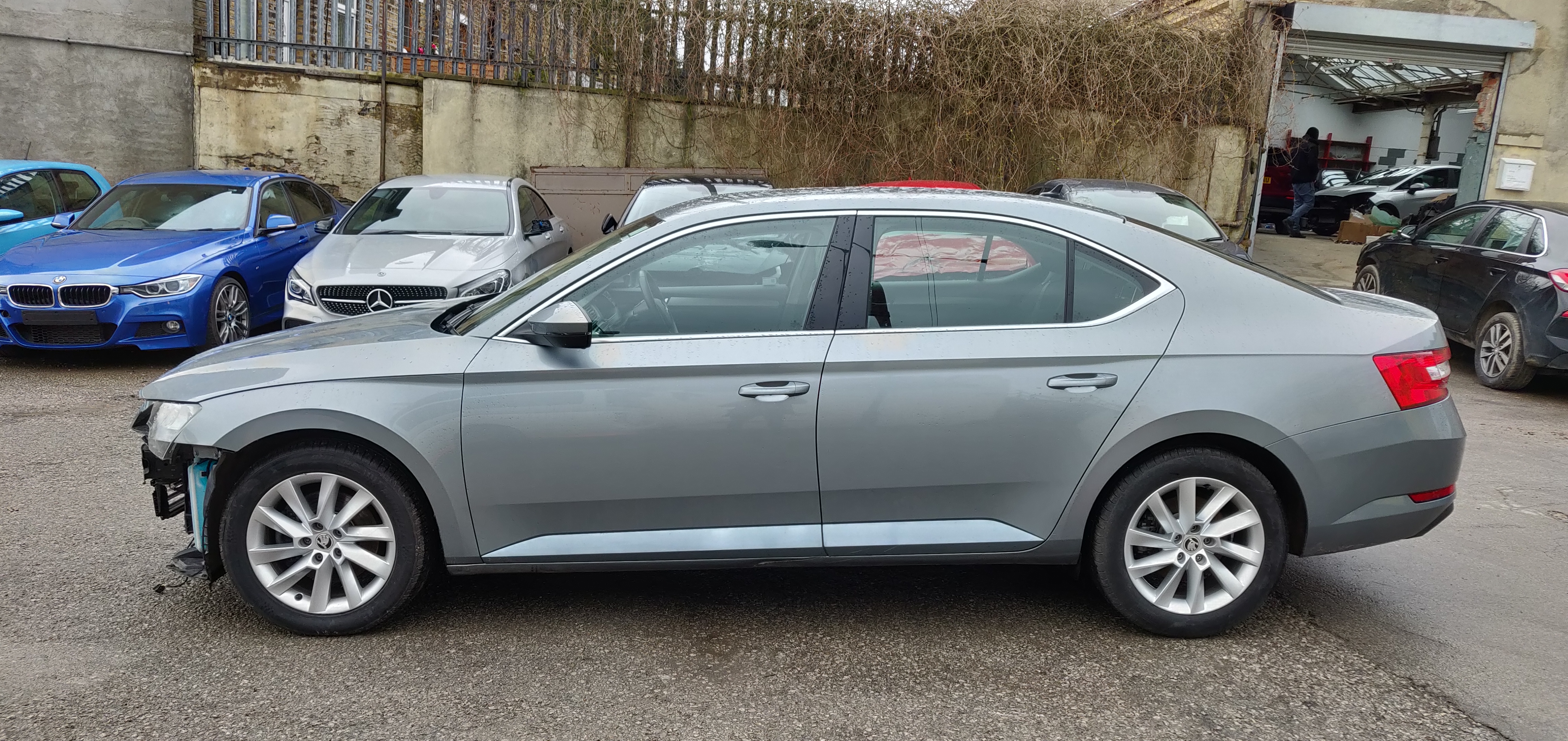 2017 SKODA SUPERB SE 1.6 TDI UNRECORDED DAMAGED SALVAGE