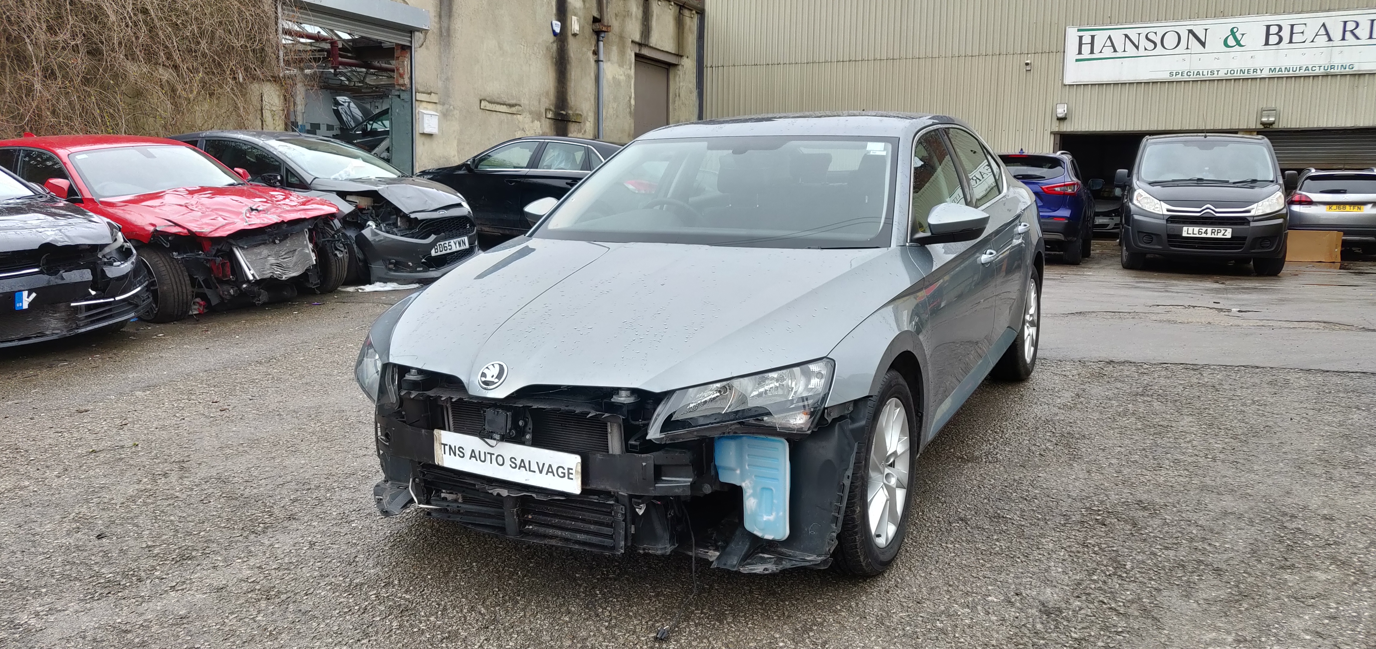 2017 SKODA SUPERB SE 1.6 TDI UNRECORDED DAMAGED SALVAGE