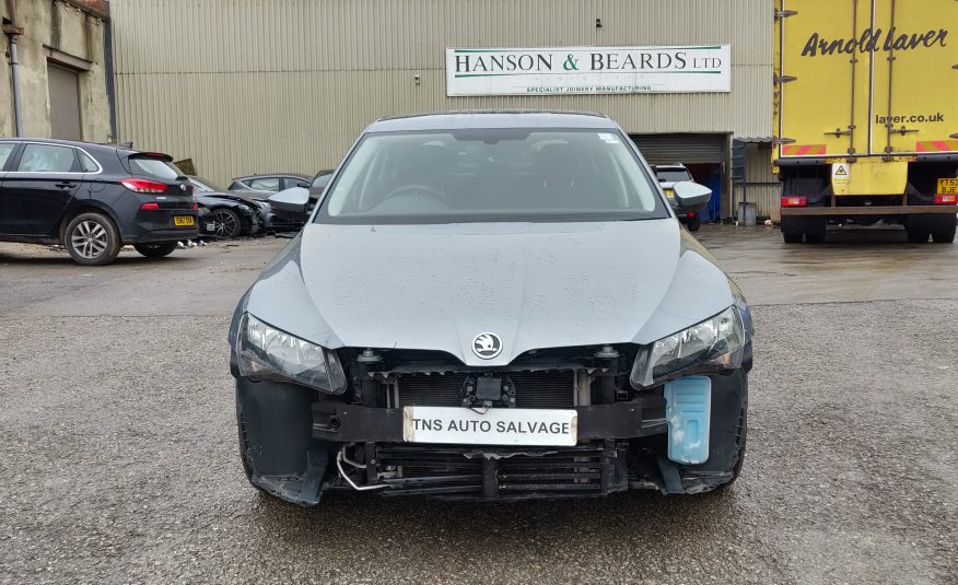 2017 SKODA SUPERB SE 1.6 TDI UNRECORDED DAMAGED SALVAGE