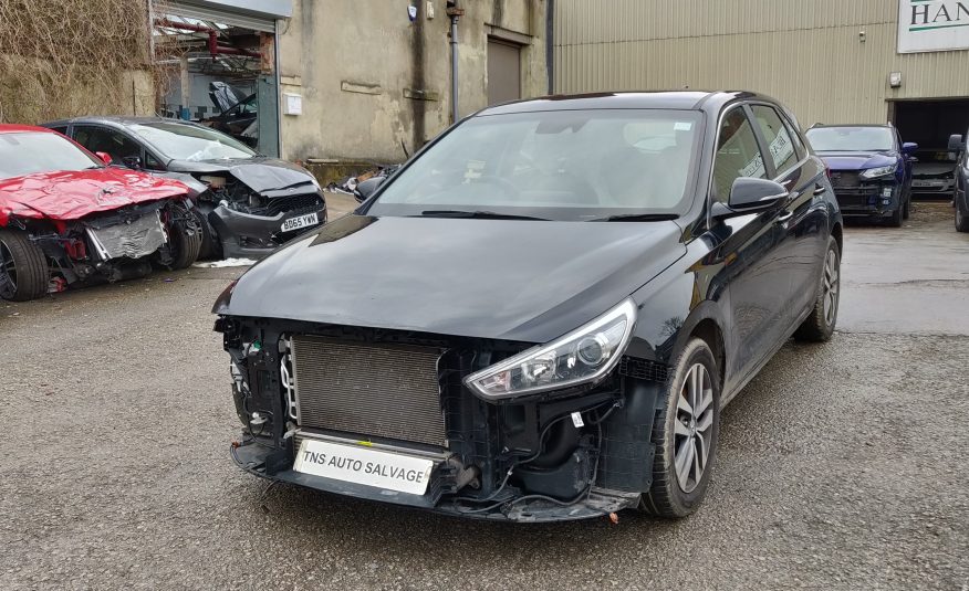 2018 HYUNDAI i30 1.6 CRDi SE NAV BLUE DRIVE UNRECORDED DAMAGED SALVAGE