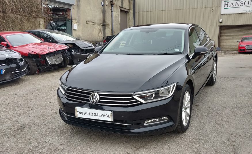 2017 VOLKSWAGEN PASSAT SE BUSINESS 2.0 TDI DSG UNRECORDED DAMAGED SALVAGE