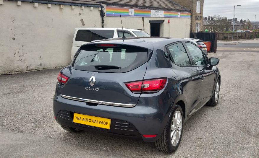 2017 RENAULT CLIO 1.2 TCe DYNAMIQUE NAV CAT N DAMAGED SALVAGE