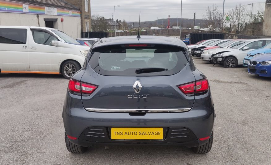 2017 RENAULT CLIO 1.2 TCe DYNAMIQUE NAV CAT N DAMAGED SALVAGE