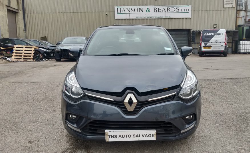 2017 RENAULT CLIO 1.2 TCe DYNAMIQUE NAV CAT N DAMAGED SALVAGE