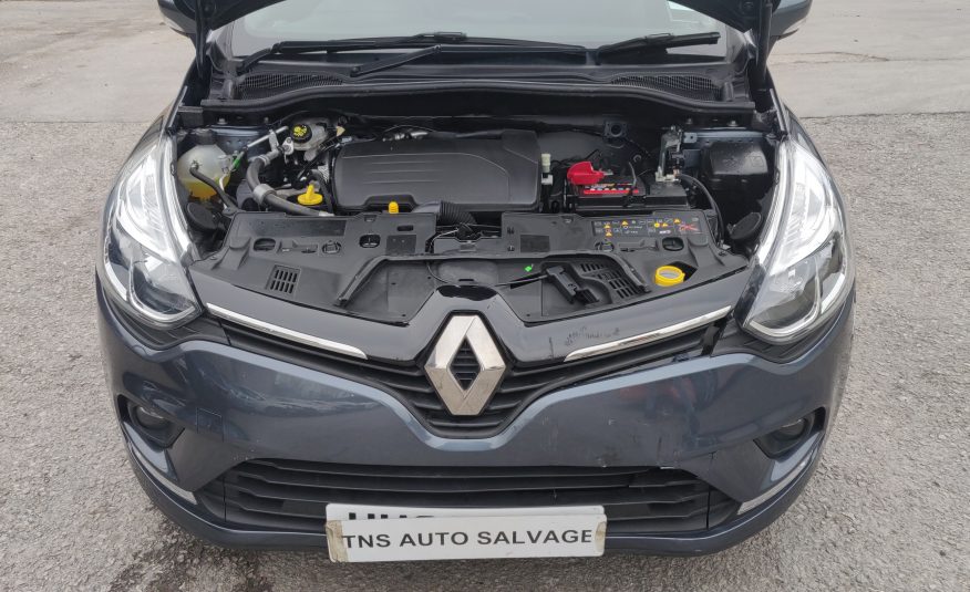 2017 RENAULT CLIO 1.2 TCe DYNAMIQUE NAV CAT N DAMAGED SALVAGE