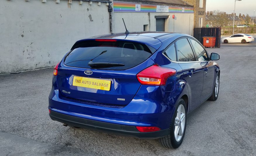 2017 FORD FOCUS 1.0T AUTO TITANIUM UNRECORDED DAMAGED SALVAGE