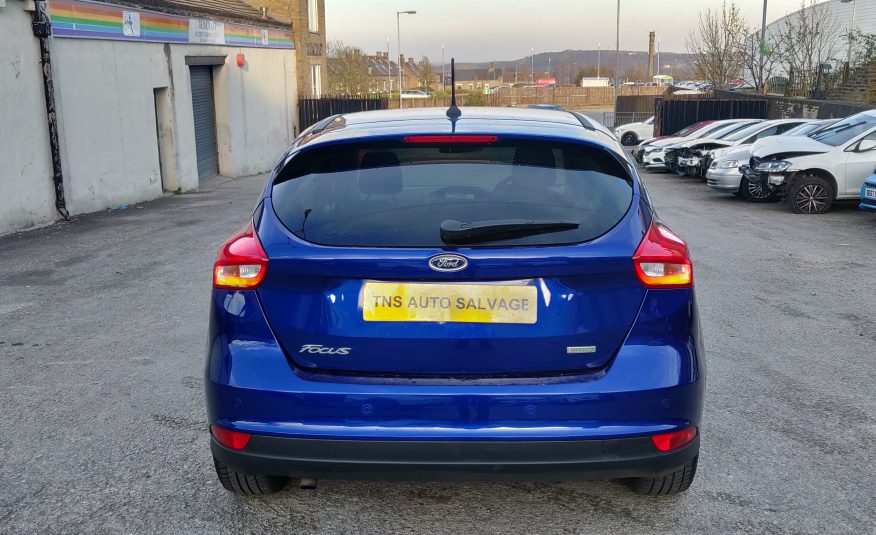 2017 FORD FOCUS 1.0T AUTO TITANIUM UNRECORDED DAMAGED SALVAGE