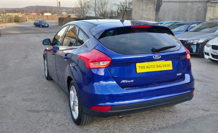 2017 FORD FOCUS 1.0T AUTO TITANIUM UNRECORDED DAMAGED SALVAGE