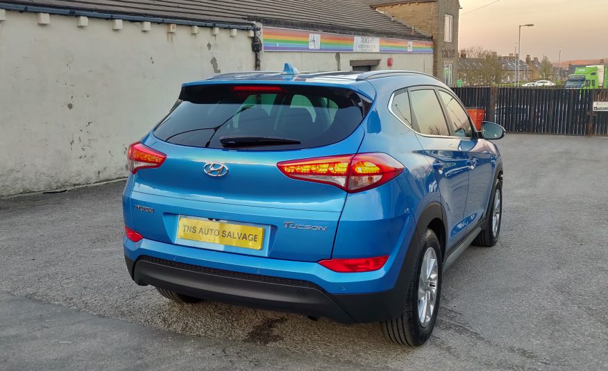 2018 HYUNDAI TUCSON 1.7 CRDi PREMIUM BLUE DRIVE UNRECORDED DAMAGED SALVAGE