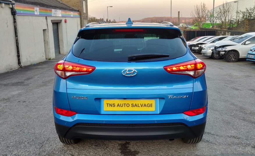 2018 HYUNDAI TUCSON 1.7 CRDi PREMIUM BLUE DRIVE UNRECORDED DAMAGED SALVAGE