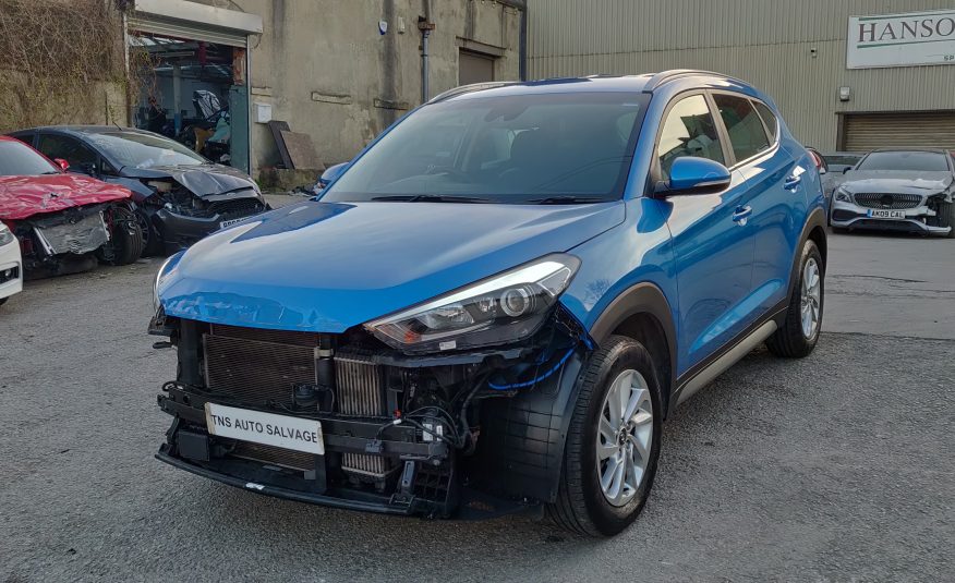 2018 HYUNDAI TUCSON 1.7 CRDi PREMIUM BLUE DRIVE UNRECORDED DAMAGED SALVAGE