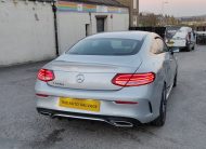 2018 MERCEDES-BENZ C CLASS C220 D COUPE AMG PREMIUM CAT S SALVAGE