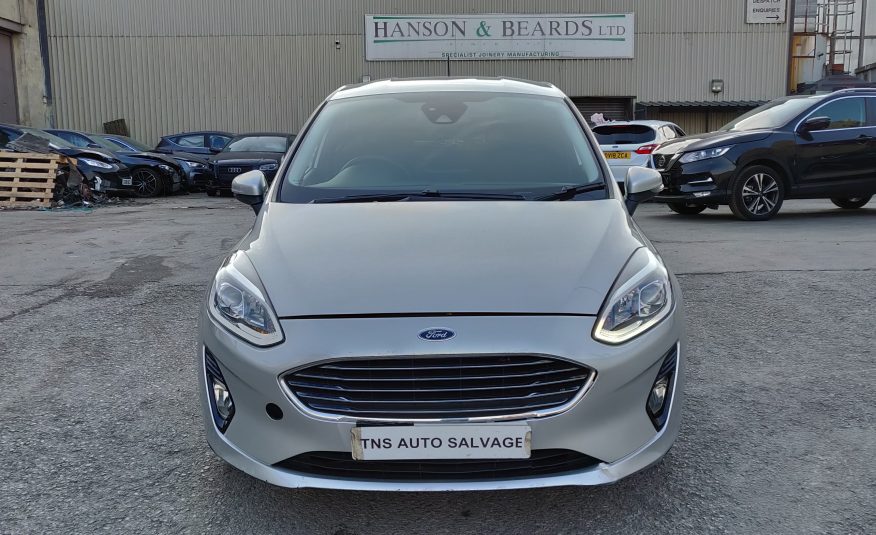 2018 18 FORD FIESTA TITANIUM 1.0L TURBO ECOBOOST CAT S DAMAGED SALVAGE