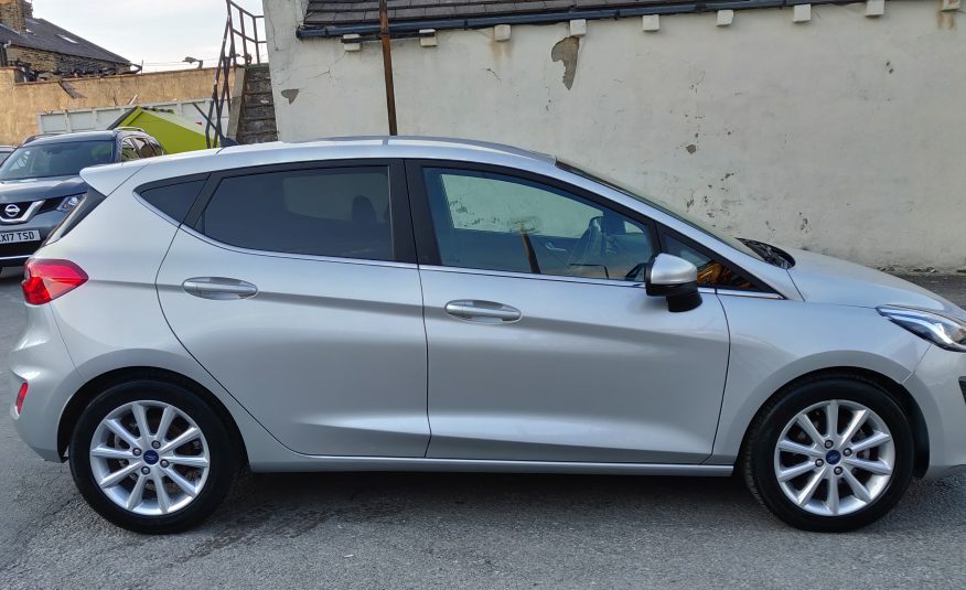 2018 18 FORD FIESTA TITANIUM 1.0L TURBO ECOBOOST CAT S DAMAGED SALVAGE