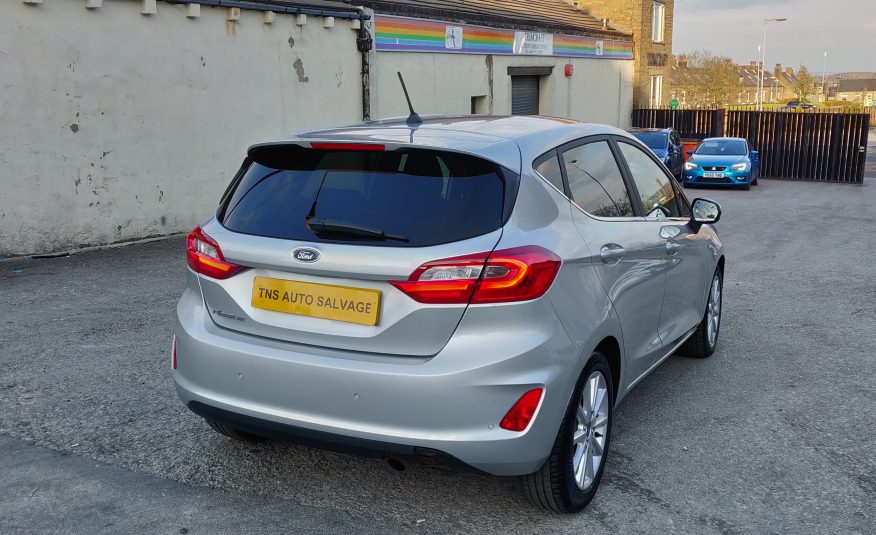 2018 18 FORD FIESTA TITANIUM 1.0L TURBO ECOBOOST CAT S DAMAGED SALVAGE