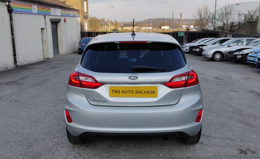 2018 18 FORD FIESTA TITANIUM 1.0L TURBO ECOBOOST CAT S DAMAGED SALVAGE