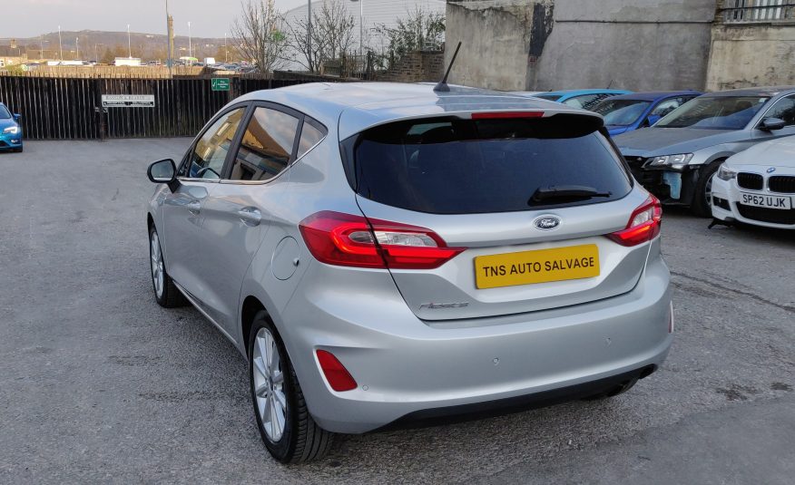 2018 18 FORD FIESTA TITANIUM 1.0L TURBO ECOBOOST CAT S DAMAGED SALVAGE