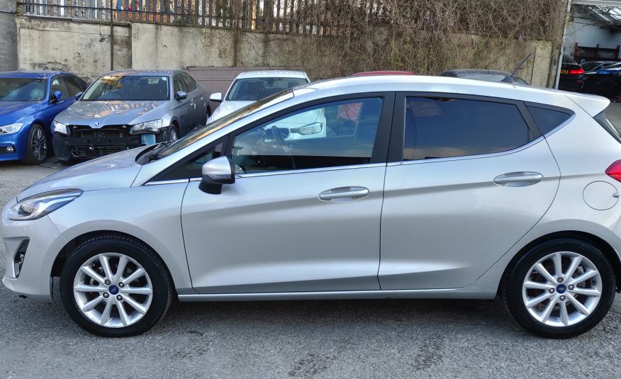 2018 18 FORD FIESTA TITANIUM 1.0L TURBO ECOBOOST CAT S DAMAGED SALVAGE